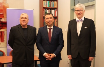 H.E. Ambassador Delfin Pllana Visits ELTE Faculty of Social Sciences